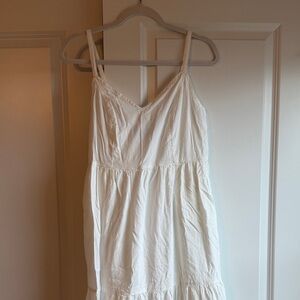 NWOT Old Navy White Cotton Spaghetti Strap Sundress